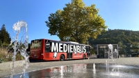 Der Medienbus macht Halt in Hemsbach