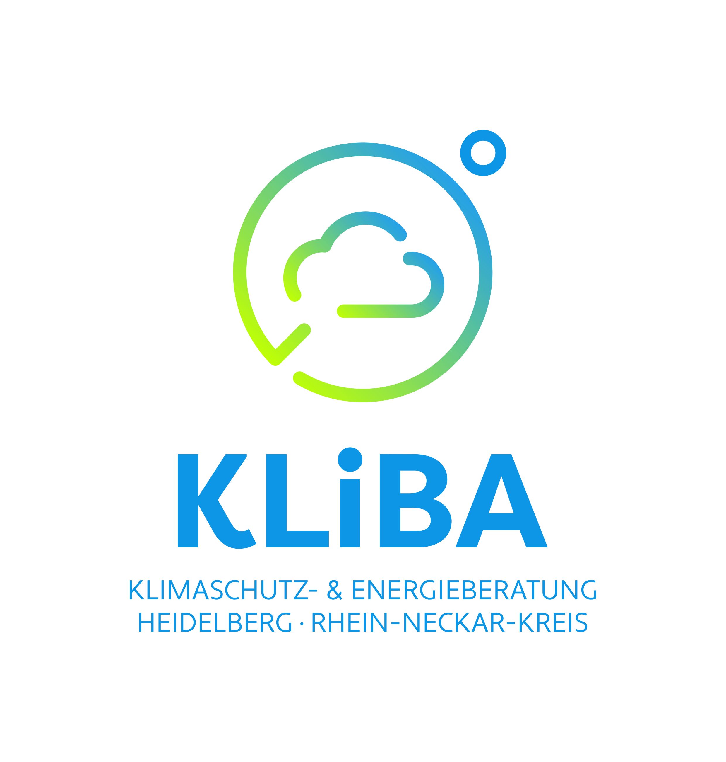 Logo KLiBA, Klimaschutz- und Energie-Beratungsagentur Heidelberg – Rhein-Neckar-Kreis gGmbH